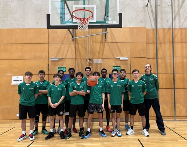 Alba-Basketball-Oberschulliga mit der Jungen Schulmannschaft