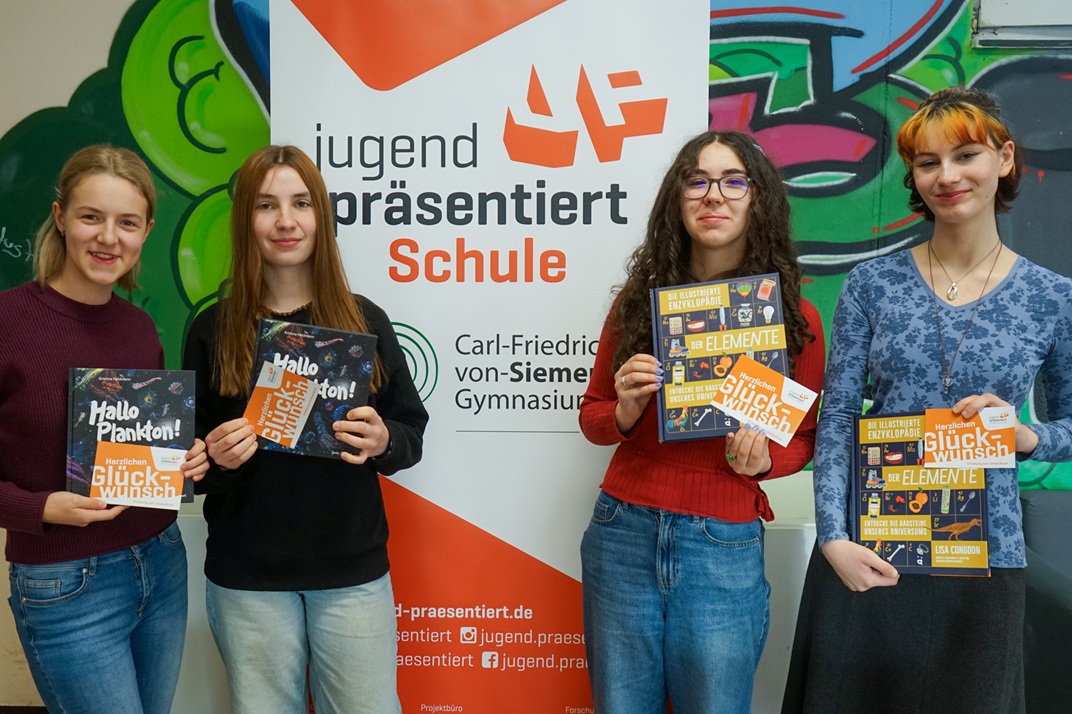 Unsere Schulsiegerinnen für „Jugend präsentiert“ stehen fest!
